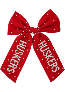 team colors Nebraska Cornhuskers Womens Hair Scrunchie - Red