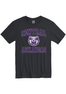 Central Arkansas Bears Black Number One Design Short Sleeve T Shirt