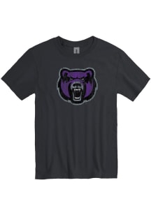 Central Arkansas Bears Black Team Logo Short Sleeve T Shirt
