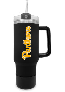 Black Pitt Panthers 40 oz Stainless Steel Tumbler