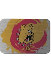 Ferris State Bulldogs Paint Splash Mousepad