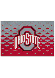 Ohio State Buckeyes Washable Rug Interior Rug - Charcoal