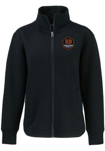 Cutter and Buck Houston Dynamo Womens Black Roam Light Weight Jacket