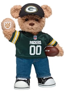 Green Bay Packers Build-A-Bear  Timeless Teddy Plush - Green