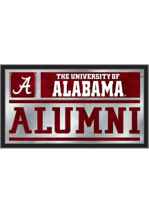 Alabama Crimson Tide Alumni Hanging Back Bar Mirror