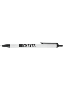 Black Ohio State Buckeyes Biz Click Stick Single Pen