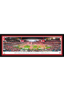 Blakeway Panoramas Indiana Hoosiers 2025 CFP National Champions Select Frame Framed Posters