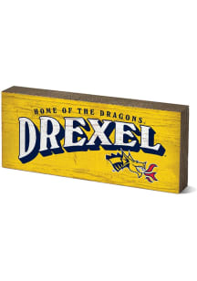 Blue Drexel Dragons Team Logo Desk Accessory
