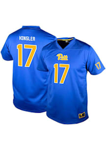 Tony Kinsler Genuine Collective Mens Blue Pitt Panthers NIL Football Jersey