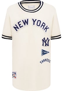 Pro Standard New York Yankees Youth White Retro Classics Short Sleeve T-Shirt