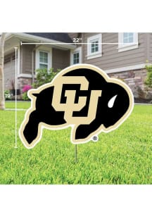 Colorado Buffaloes Team Yard Sign - Gold