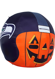 Seattle Seahawks Navy Blue Outdoor Inflatable Jack O' Helmet
