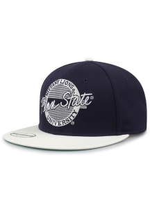 2T Original Retro Circle Wool Blend Penn State Nittany Lions Mens Snapback - Navy Blue
