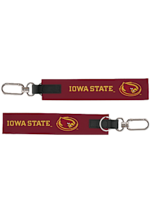 Iowa State Cyclones Oversized KeyStrap Keychain - Cardinal