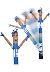 Detroit Lions Blue Outdoor Inflatable Crazy Sport Fan