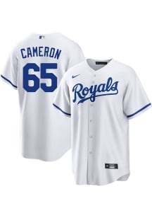 Noah Cameron Kansas City Royals Mens Replica Home Jersey - White