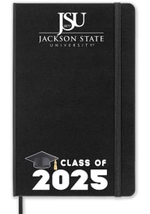 Jackson State Tigers Class of 25 team logo Notebook and Folder - Black