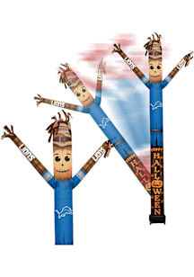 Detroit Lions Blue Outdoor Inflatable Scarecrow Crazy Sport Fan