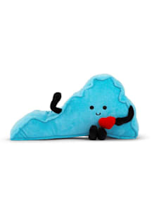 Virginia State Shape Plush - Light Blue