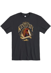 Kentucky Black Horse Short Sleeve Fashion T Shirt