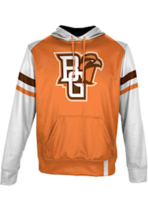 ProSphere Bowling Green Falcons Mens Orange Old School Long Sleeve Hoodie