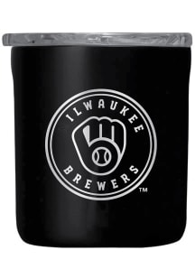 Milwaukee Brewers Corkcicle Buzz Stainless Steel Tumbler - Black