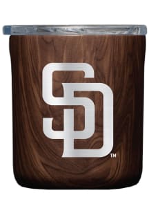 San Diego Padres Corkcicle Buzz Stainless Steel Tumbler - Brown