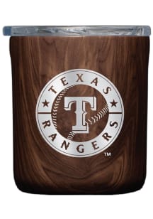 Texas Rangers Corkcicle Buzz Stainless Steel Tumbler - Brown