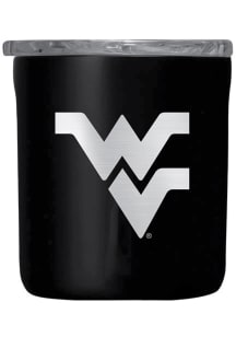 West Virginia Mountaineers Corkcicle Buzz Stainless Steel Tumbler - Black