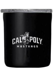 Cal Poly Mustangs Corkcicle Buzz Stainless Steel Tumbler - Black