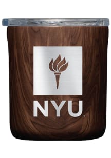 NYU Violets Corkcicle Buzz Stainless Steel Tumbler - Brown