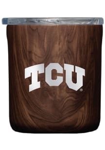 TCU Horned Frogs Corkcicle Buzz Stainless Steel Tumbler - Brown