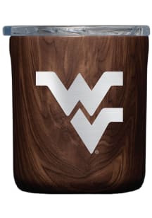 West Virginia Mountaineers Corkcicle Buzz Stainless Steel Tumbler - Brown