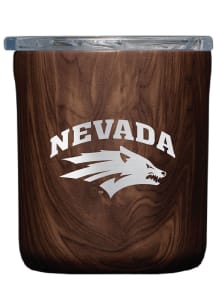 Nevada Wolf Pack Corkcicle Buzz Stainless Steel Tumbler - Brown