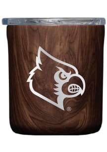 Louisville Cardinals Corkcicle Buzz Stainless Steel Tumbler - Brown
