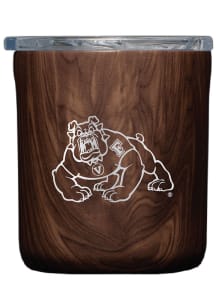 Fresno State Bulldogs Corkcicle Buzz Stainless Steel Tumbler - Brown