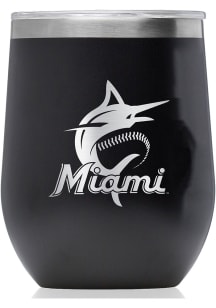 Miami Marlins Corkcicle Triple Insulated Stainless Steel Stemless