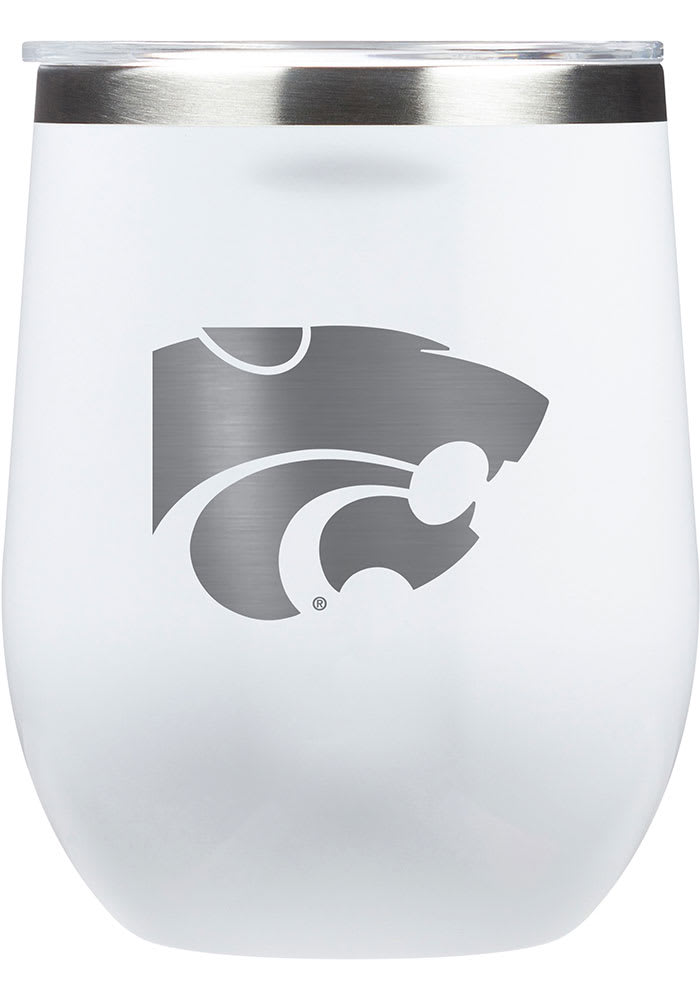 K-State Wildcats Corkcicle Triple Insulated Stainless Steel Stemless