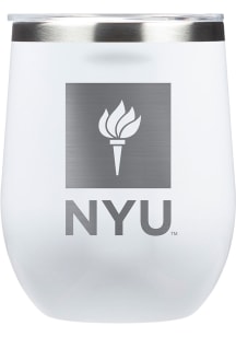 NYU Violets Corkcicle Triple Insulated Stainless Steel Stemless
