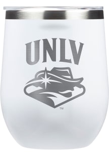 UNLV Runnin Rebels Corkcicle Triple Insulated Stainless Steel Stemless