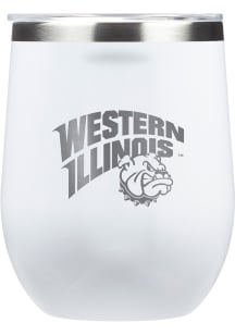 Western Illinois Leathernecks Corkcicle Triple Insulated Stainless Steel Stemless