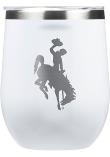 Wyoming Cowboys Corkcicle Triple Insulated Stainless Steel Stemless