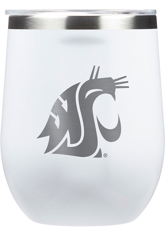 Corkcicle Stemless Wine Glass with Georgia Bulldogs 2023 Champions Logo