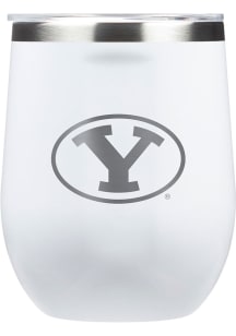 BYU Cougars Corkcicle Triple Insulated Stainless Steel Stemless
