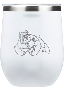 Fresno State Bulldogs Corkcicle Triple Insulated Stainless Steel Stemless