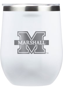 Marshall Thundering Herd Corkcicle Triple Insulated Stainless Steel Stemless