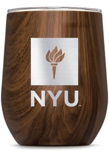 NYU Violets Corkcicle Triple Insulated Stainless Steel Stemless