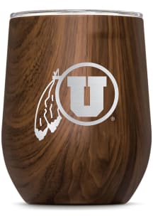 Utah Utes Corkcicle Triple Insulated Stainless Steel Stemless