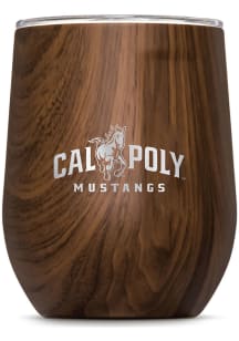 Cal Poly Mustangs Corkcicle Triple Insulated Stainless Steel Stemless