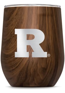 Brown Rutgers Scarlet Knights Corkcicle Triple Insulated Stainless Steel Stemless